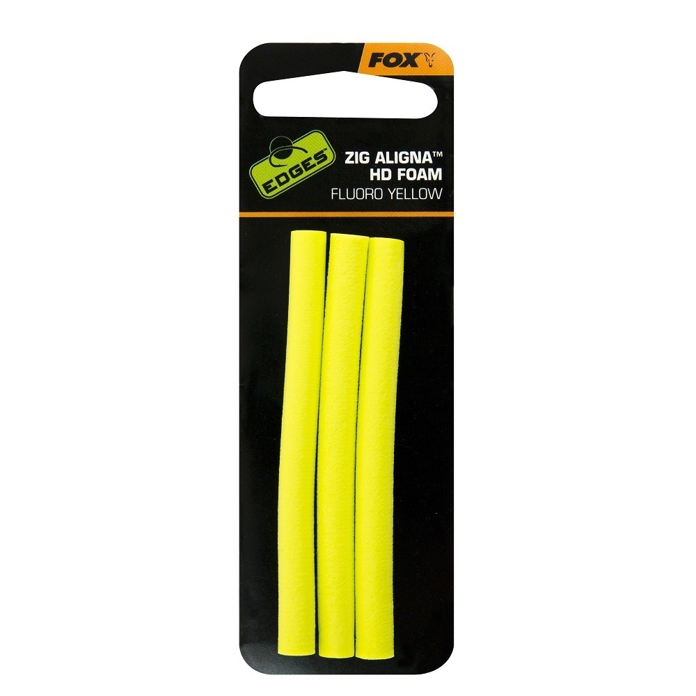 [CAC472] FOX EDGES ZIG ALIGNA HD FOAM YELLOW (3 UNIDADES) CAC472