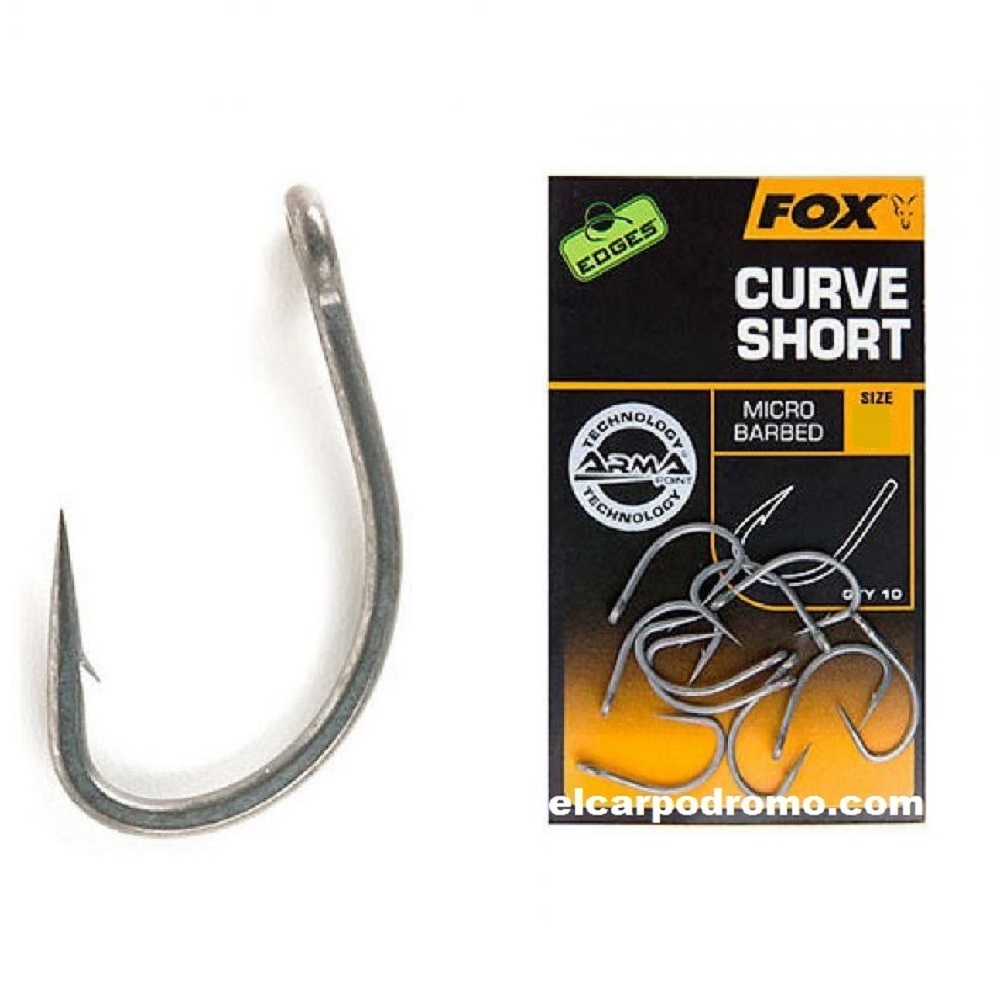 [CHK209] Fox Anzuelos Edges Arma Point Curve Short Size 6