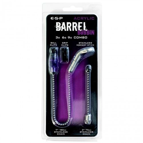 [ESP BARREL BOBBINS COMBO ACRYLIC PURPLE] ESP BARREL BOBBINS COMBO ACRYLIC PURPLE
