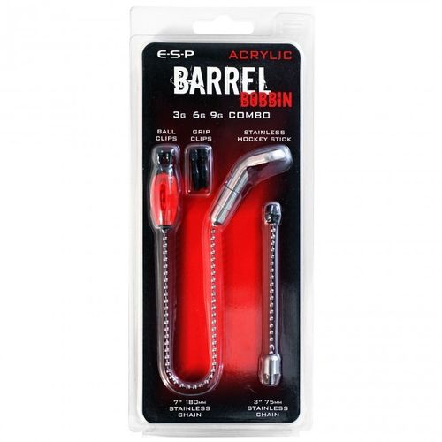 [ESP BARREL BOBBINS COMBO ACRYLIC RED] ESP BARREL BOBBINS COMBO ACRYLIC RED