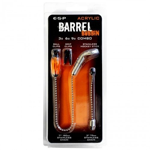 [ESP BARREL BOBBINS COMBO ACRYLIC ORANGE] ESP BARREL BOBBINS COMBO ACRYLIC ORANGE