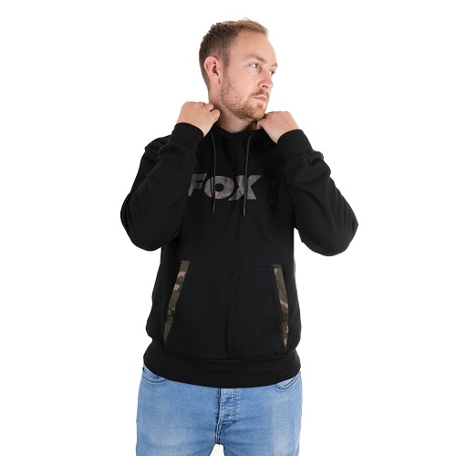 [CFX062] Fox Black/Camo Hoody Size M